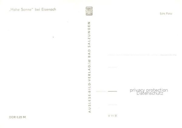 Eisenach Thueringen Hohe Sonne – Bild 2