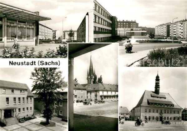 Neustadt Sachsen Bruno Dietze Ring Feierabendheim Paul M