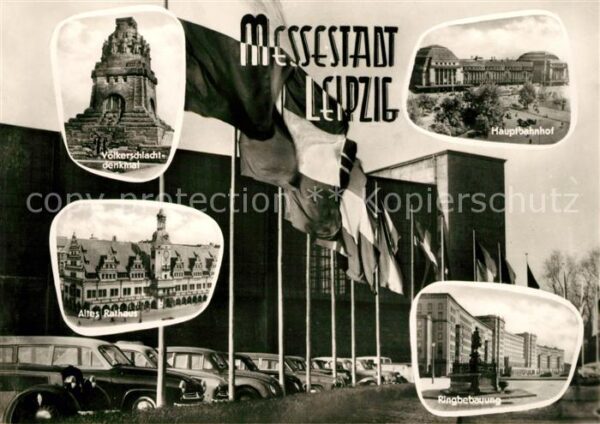 Leipzig Altes Rathaus Völkerschlachtdenkmal Hau