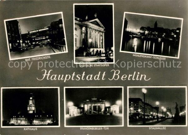 Berlin Bahnhof Friedrichstraße Deutsche Staats