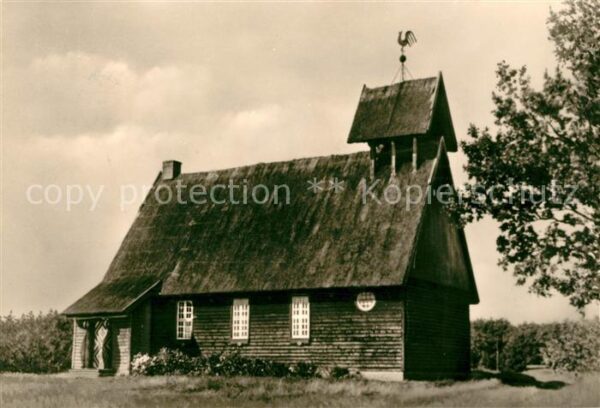 Born Darss Rohrdachkirche
