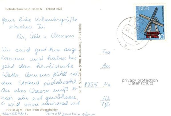 Born Darss Rohrdachkirche – Bild 2