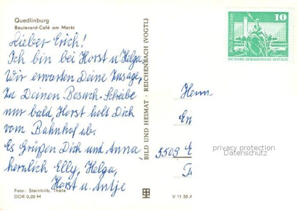 Quedlinburg Boulevard Cafe Markt – Bild 2