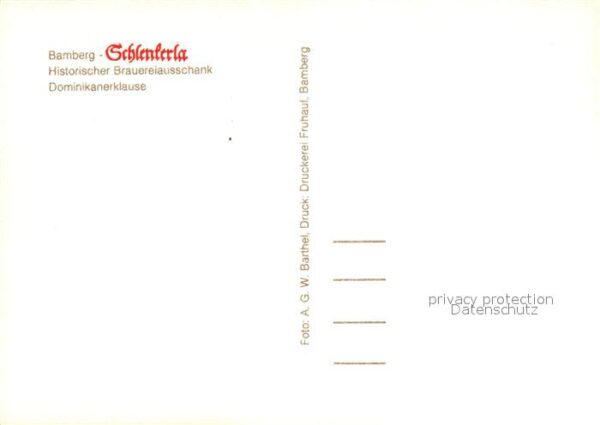 Bamberg Schlenkerla Dominikanerklause – Bild 2