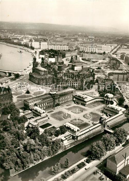 Dresden Fliegeraufnahme