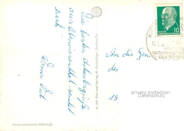 Oberwiesenthal Erzgebirge Winterlandschaft Fichtelberg – Bild 2
