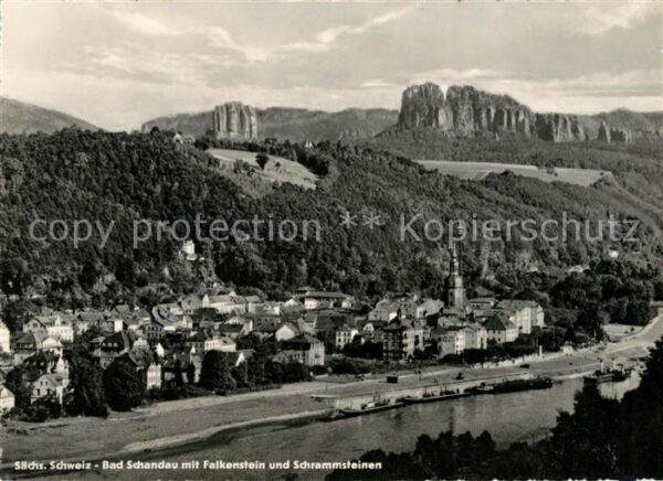 Bad Schandau Falkenstein Schrammsteinen
