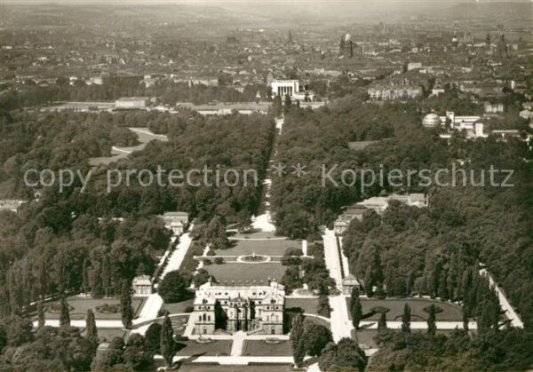 Dresden Fliegeraufnahme Großer Garten