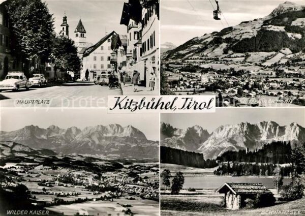 Kitzbuehel Tirol Wilder Kaiser Kitzbühler Horn Schwarzse