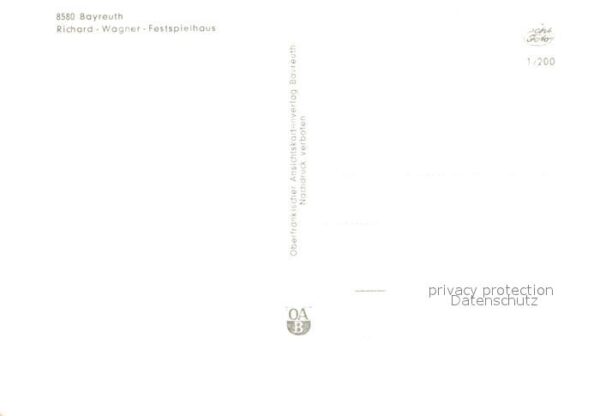 Bayreuth Richard Wagner Festspielhaus – Bild 2