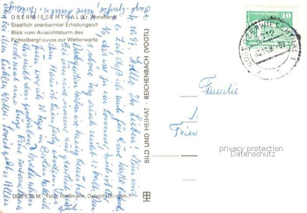 Oberwiesenthal Erzgebirge Fliegeraufnahme Fichtelberghaus Aussich – Bild 2