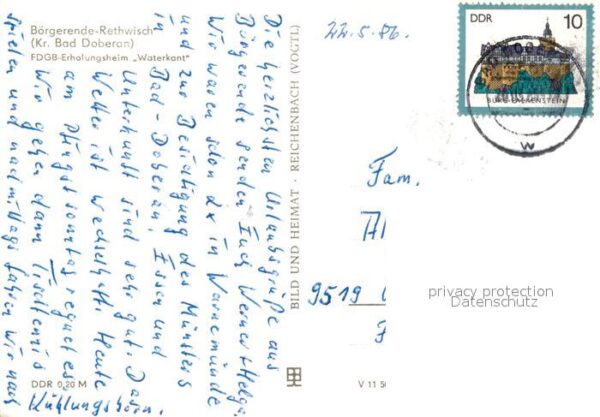 Boergerende-Rethwisch FDGB Erholungsheim Waterkant – Bild 2