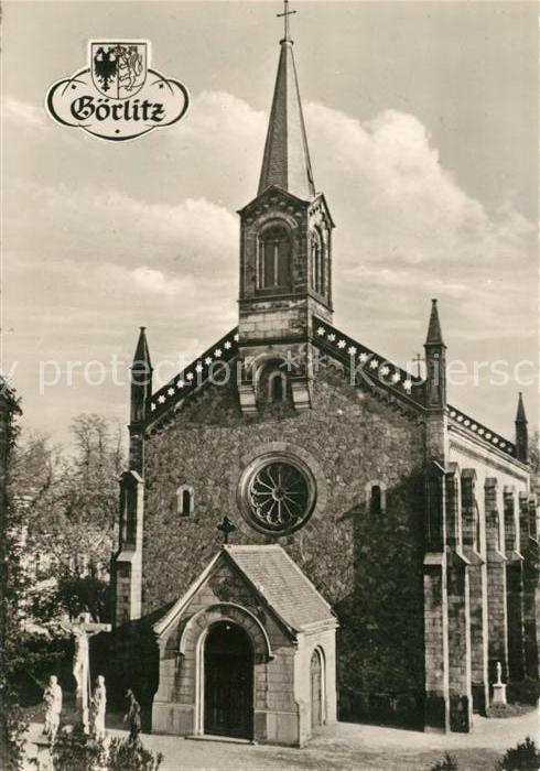 Goerlitz Sachsen Katholische Pfarrkirche Heilig Kreuz