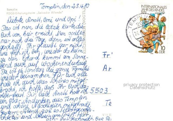 Templin FDGB Erholungsheim Salvador Allende – Bild 2