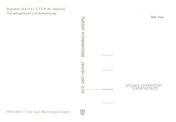 Bad Elster Therapiegebäude Bettenhäuser – Bild 2