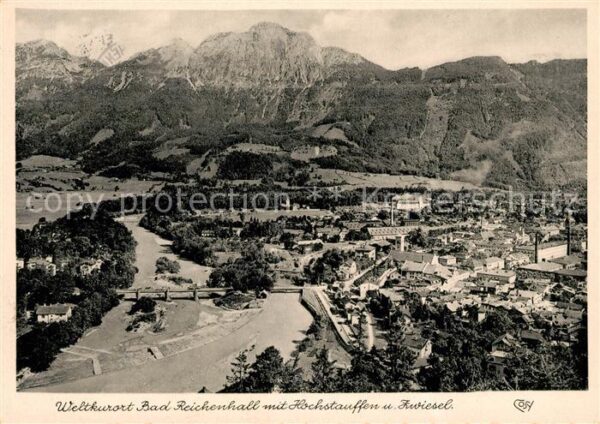 Bad Reichenhall Fliegeraufnahme