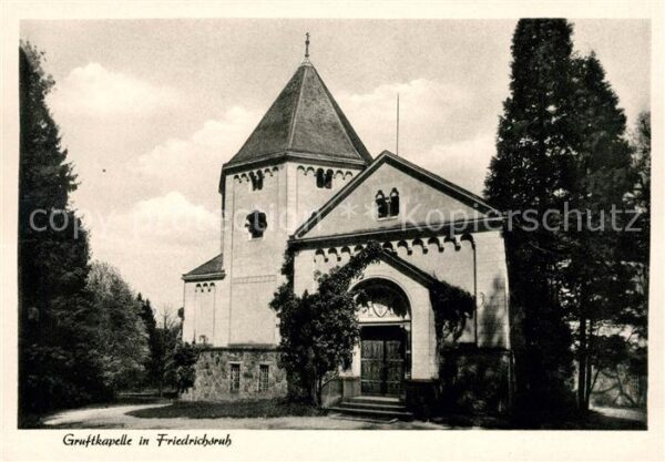 Friedrichsruh Hamburg Gruftkapelle