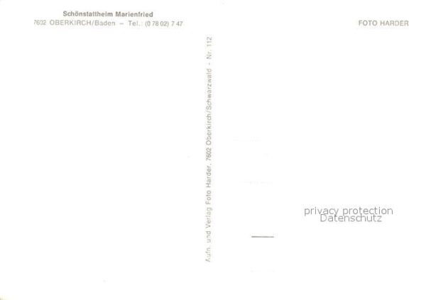 Oberkirch Baden Schönstattheim Marienfried – Bild 2
