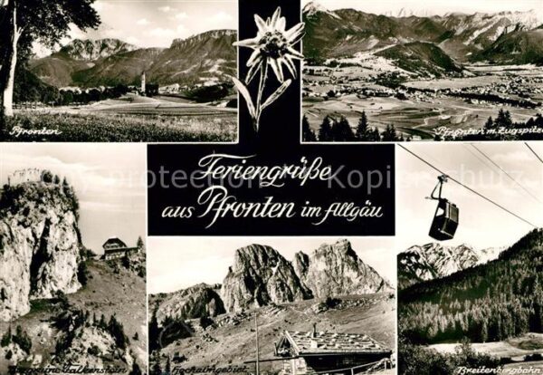 Pfronten Burgruine Falkenstein Zugspitze Breiten