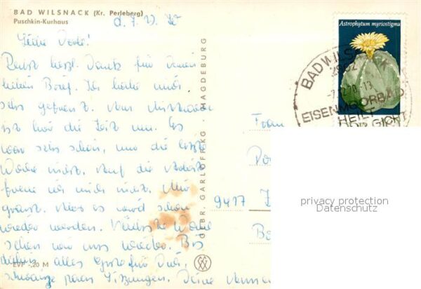 Bad Wilsnack Puschkin Kurhaus – Bild 2