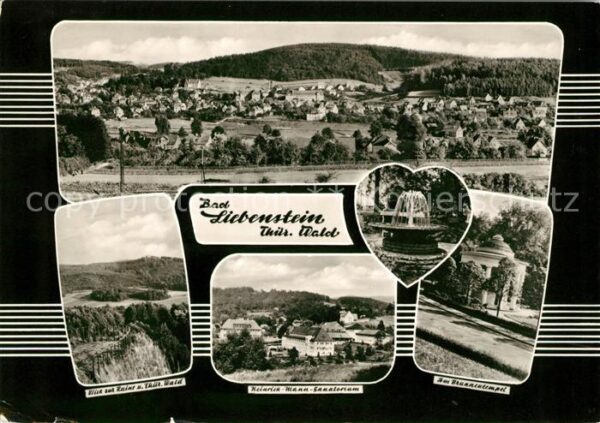 Bad Liebenstein Ruine Thüringer Wald Heinrich Mann Sana