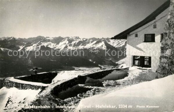 Innsbruck Nordkettenbahn Hafelekar Winter