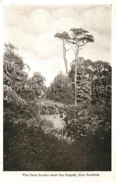 Kew Gardens London Rose Garden Pagoda