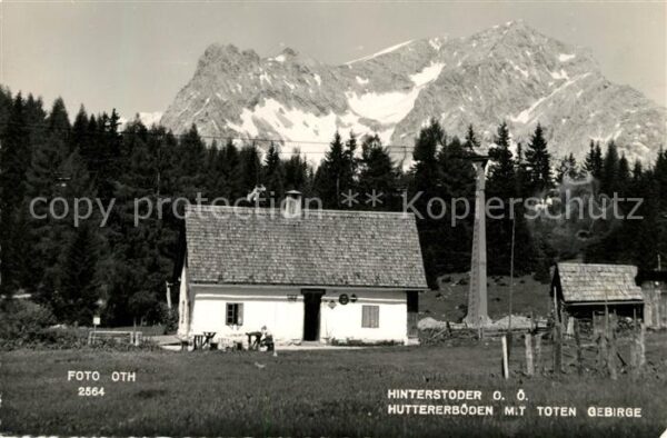 Hinterstoder Hutererböden Totes Gebirge