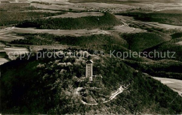 Goenningen Fliegeraufnahme Roßbergturm