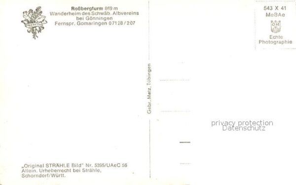Goenningen Fliegeraufnahme Roßbergturm – Bild 2