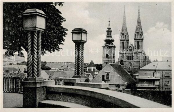 Zagreb Kirche Stadtansicht