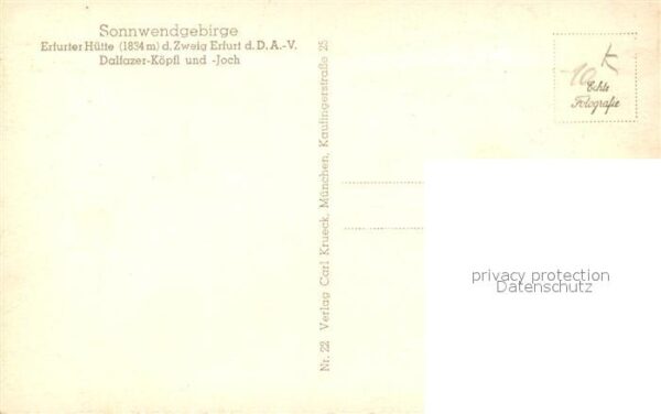Erfurterhuette Sonnwendgebirge Dalfazer Köpfl Joch – Bild 2