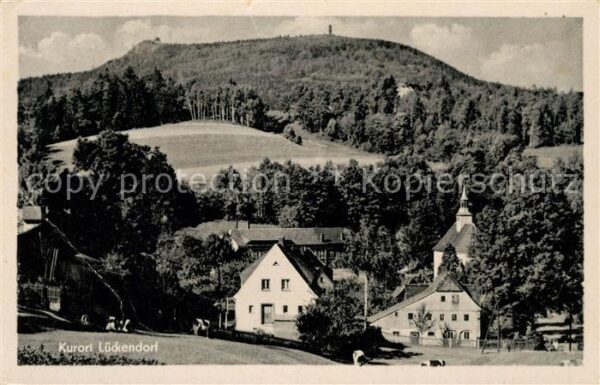 Lueckendorf Panorama Kirche Hochwald