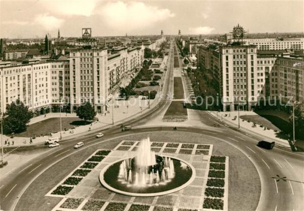 Berlin Strausberger Platz Karl Marx Allee
