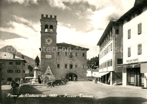 Pieve di Cadore Piazza Tiziano