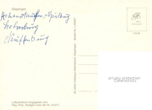 Goeppingen Fliegeraufnahme – Bild 2