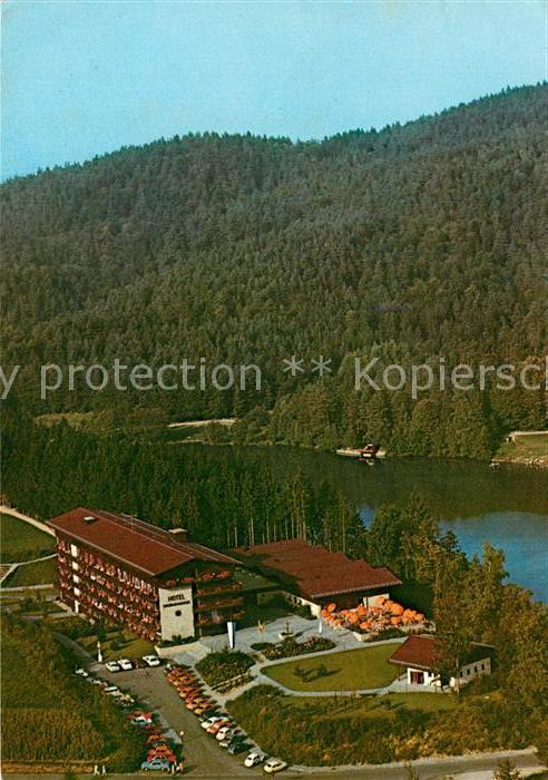Tittling Ferienhotel Dreiburgensee Fliegeraufnah