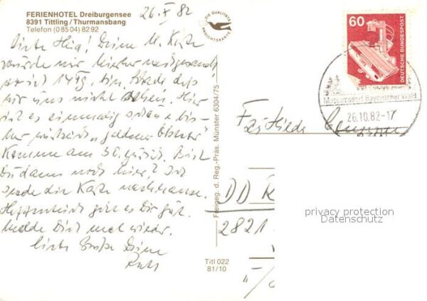 Tittling Ferienhotel Dreiburgensee Fliegeraufnah – Bild 2