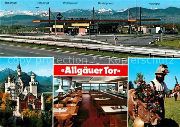 Dietmannsried Autobahn Tankstelle Allgäuer Tor Speise