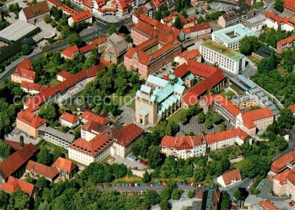 Hildesheim Dom mit Umgebung Fliegeraufnahme