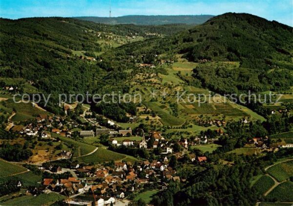 Sasbachwalden Fliegeraufnahme