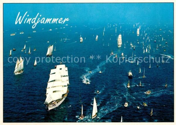 Kiel Windjammerparade Fliegeraufnahme