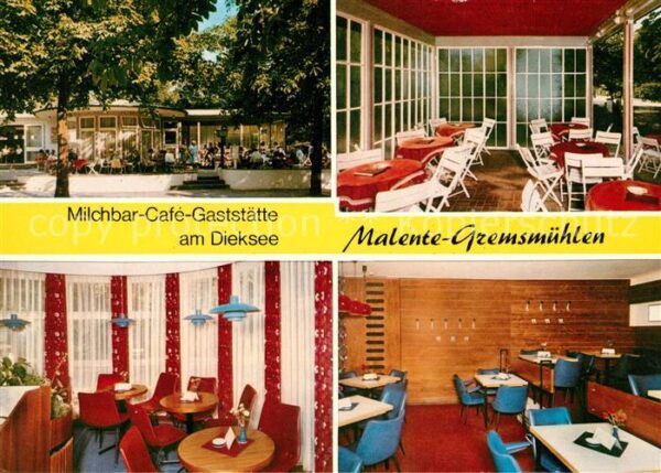 Malente-Gremsmuehlen Milchbar Cafe Gaststätte am Dieksee Gas