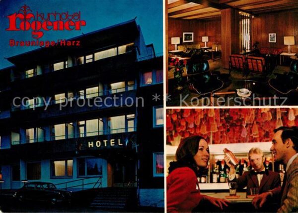 Braunlage Kurhotel Rögener Bar Gaststube