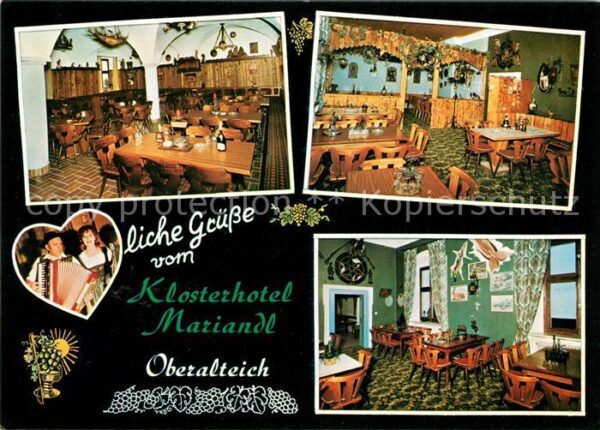 Oberalteich Klosterhotel Mariandl Gasträume