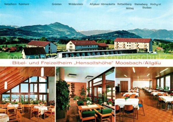 Moosbach Sulzberg Panorama Bibel und Freizeitheim Hensolt
