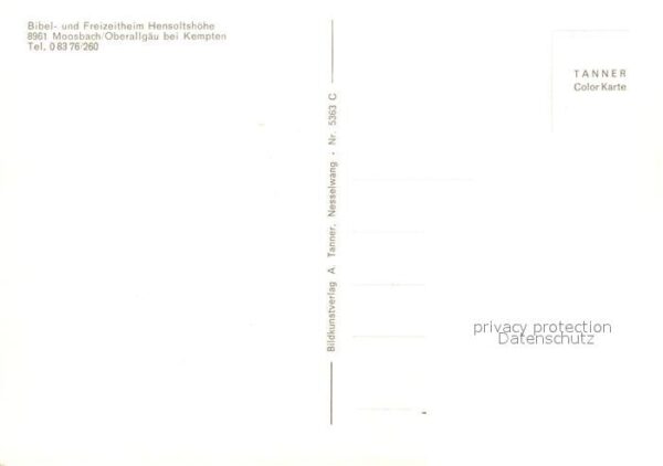 Moosbach Sulzberg Panorama Bibel und Freizeitheim Hensolt – Bild 2