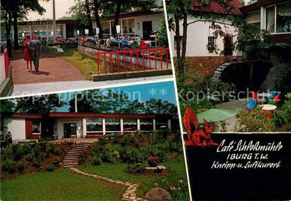 Iburg Teutoburger Wald Cafe Schlossmühle Terrasse Garten Wasse