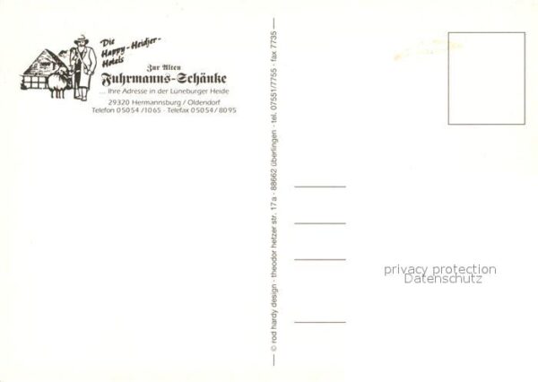 Hermannsburg Hotel Zur Alten Fuhrmanns Schänke – Bild 2