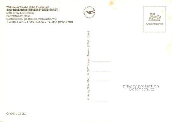Ernst Cochem Weinhaus Traube Gasträume – Bild 2